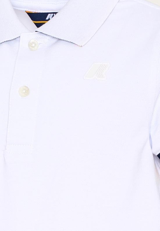 26SS [키즈] 까웨 폴로 셔츠 K6126LW 001 WHITE - K-WAY