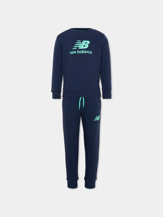 26SS [키즈] 뉴발란스 트레이닝 웨어 YS61O845 NNY BLUE
