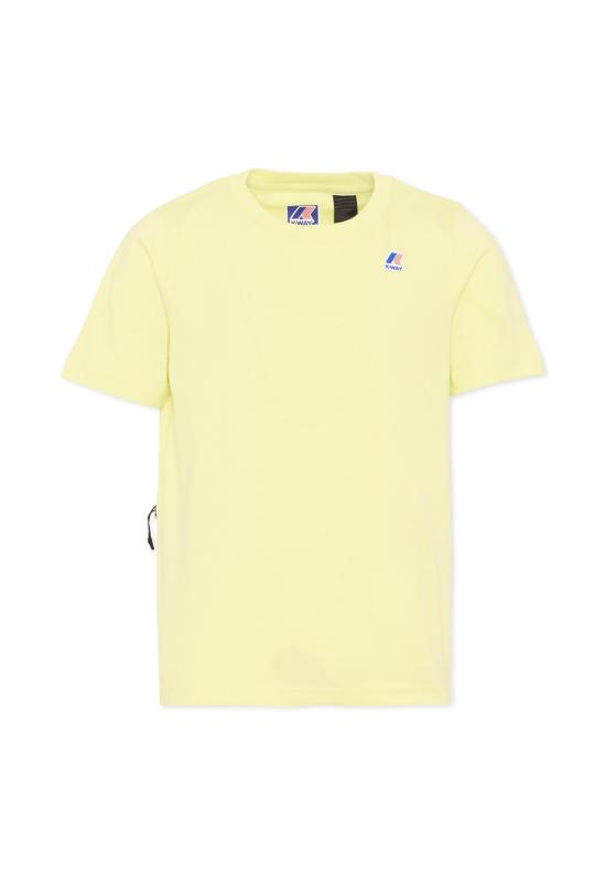 26SS [키즈] 까웨 티셔츠 K7133YW W0Z YELLOW