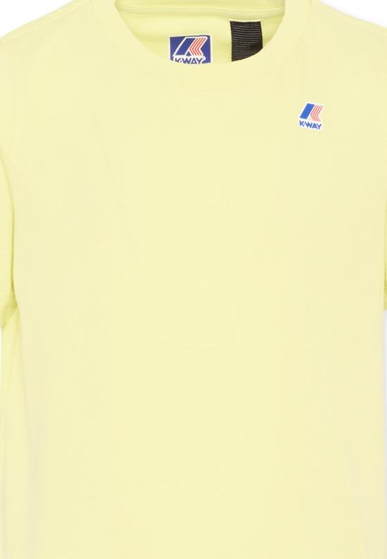 26SS [키즈] 까웨 티셔츠 K7133YW W0Z YELLOW - K-WAY
