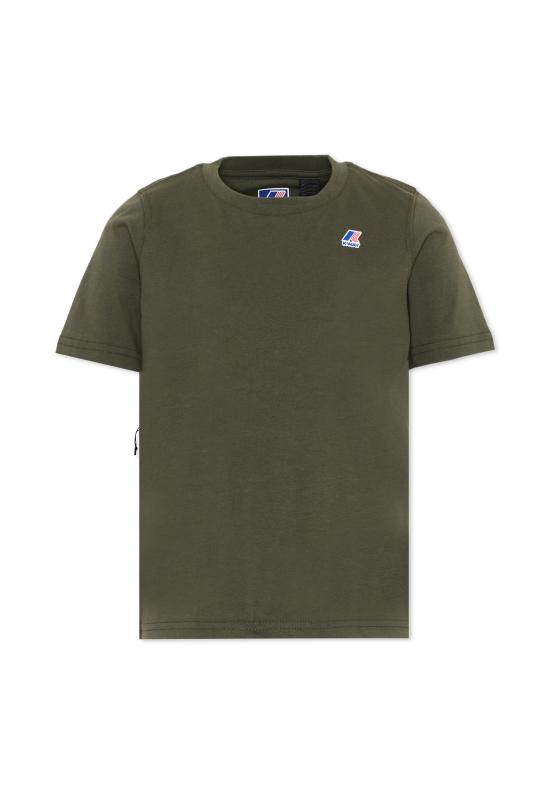 26SS [키즈] 까웨 티셔츠 K7133YW WMR GREEN