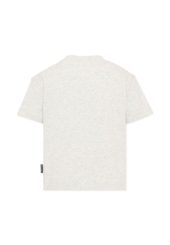 26SS [키즈] 팜앤젤스 티셔츠 PBAA003S26JER007 101 GREY - PALM ANGELS