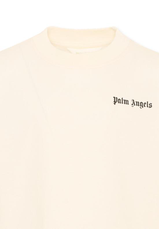 26SS [키즈] 팜앤젤스 티셔츠 PBAA003S26JER002 002 IVORY - PALM ANGELS