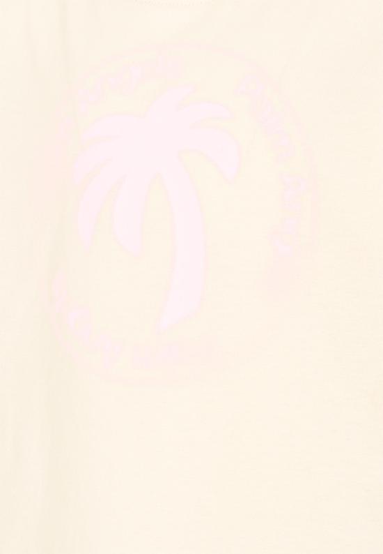 26SS [키즈] 팜앤젤스 티셔츠 PGAA002S26JER004 002 IVORY - PALM ANGELS