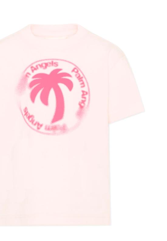 26SS [키즈] 팜앤젤스 티셔츠 PGAA002S26JER004 042 PINK - PALM ANGELS