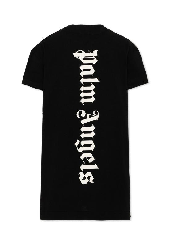 26SS [키즈] 팜앤젤스 원피스 PGDB002S26JER001 110 BLACK - PALM ANGELS