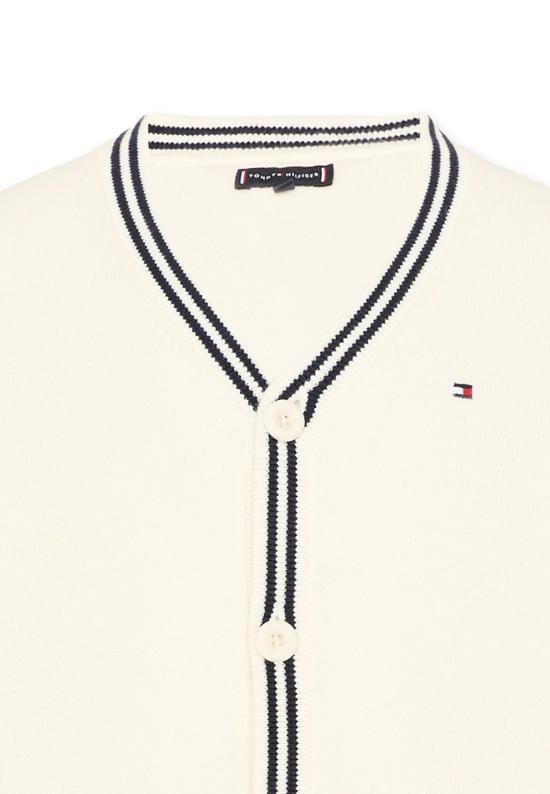26SS [키즈] 타미힐피거 가디건 KB0KB10427 YA8 IVORY - TOMMY HILFIGER