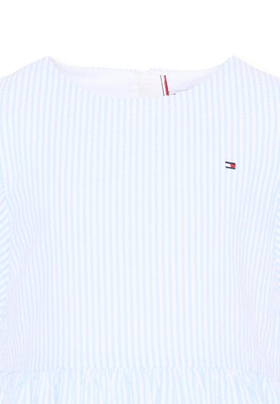 26SS [키즈] 타미힐피거 원피스 KG0KG09165 C3Q LIGHT BLUE - TOMMY HILFIGER