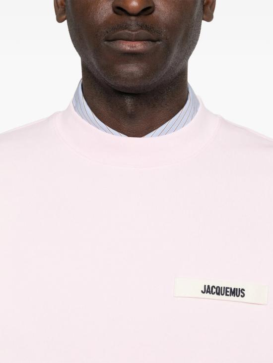 26SS 자크뮈스 그로그랭 스웨트 셔츠 SSM00206AJ00126 431 PINK 2 - JACQUEMUS
