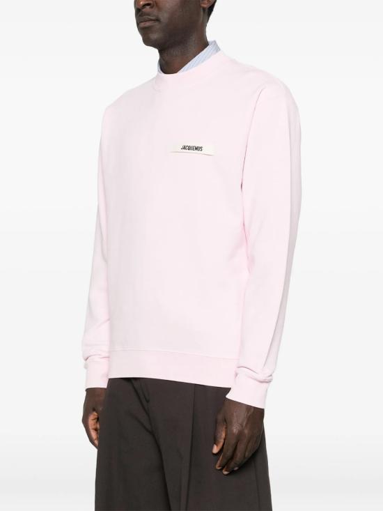 26SS 자크뮈스 그로그랭 스웨트 셔츠 SSM00206AJ00126 431 PINK 2 - JACQUEMUS