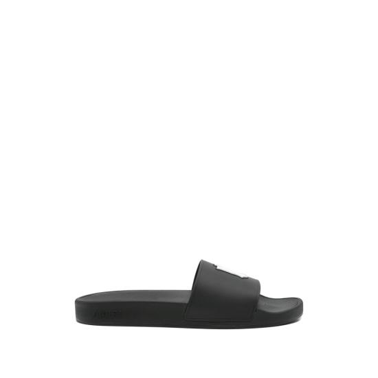 26FW 아미리 뮬/슬리퍼 AMCSCA1014 001 BLACK