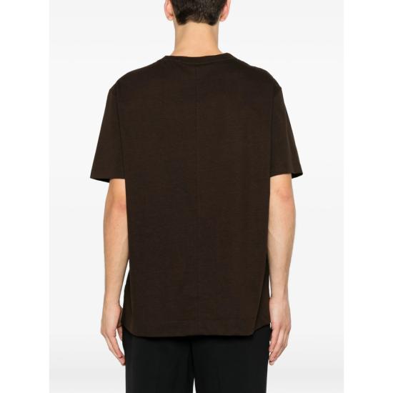26FW 캘빈클라인 반팔 티셔츠 LV04LG206GTO2 DKCOF BROWN - CALVIN KLEIN