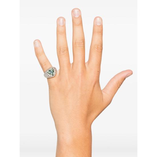 26SS 다카이 반지 DIAN0020BBTRL SILVER GREEN - DARKAI