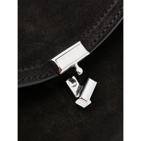 26FW 토템 T-락 가죽 클러치 백 234 WAL944 LE0004 040 ESPRE BROWN - TOTEME