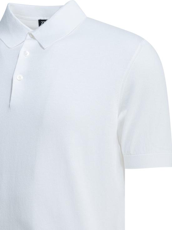 26SS 에르메네질도제냐 폴로 티셔츠 E8C90A7C32N01 White - ERMENEGILDO ZEGNA