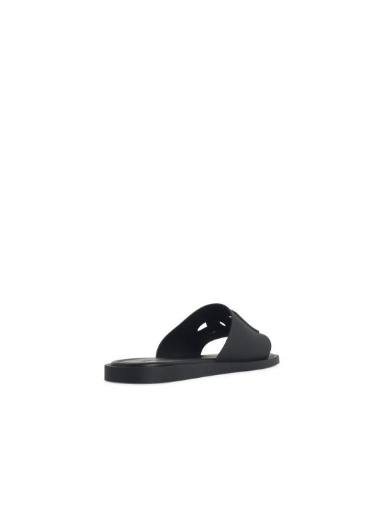 26FW 돌체앤가바나 러버 비치웨어 슬리퍼 CS2215 AN99480999 Black - DOLCE & GABBANA