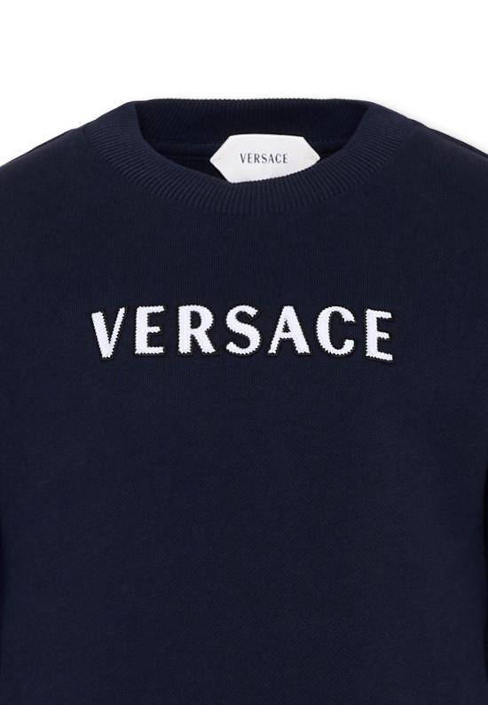 26FW [키즈] 베르사체 원피스 1024919 1A18130 6UH00 BLUE - VERSACE
