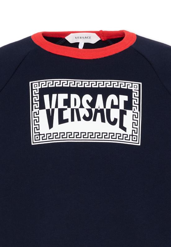 26FW [키즈] 베르사체 니트/스웻셔츠 1024951 1A16973 6UG90 BLUE - VERSACE