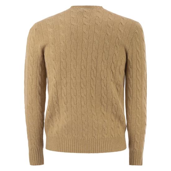 26SS 폴로 랄프로렌 케이블 니트 스웨터 710876762 CAMEL - POLO RALPH LAUREN