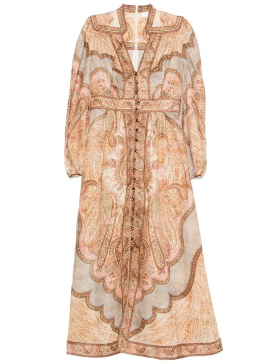 26SS 짐머만 롱 원피스 5753DRS262 TPML TAPESTRY MULTI