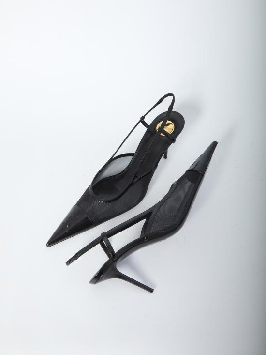 26SS 생로랑 힐/펌프스 869662 BLACK - SAINT LAURENT
