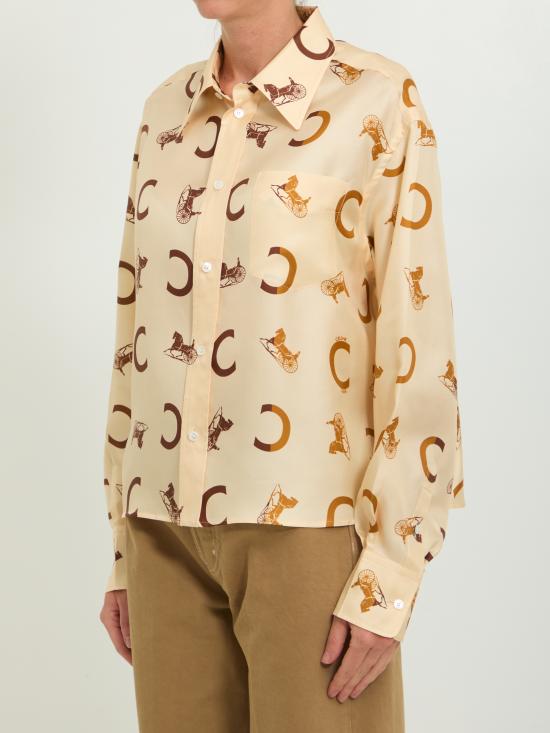 26SS 셀린느 블라우스 RC0DU3K44 CREAM - CELINE
