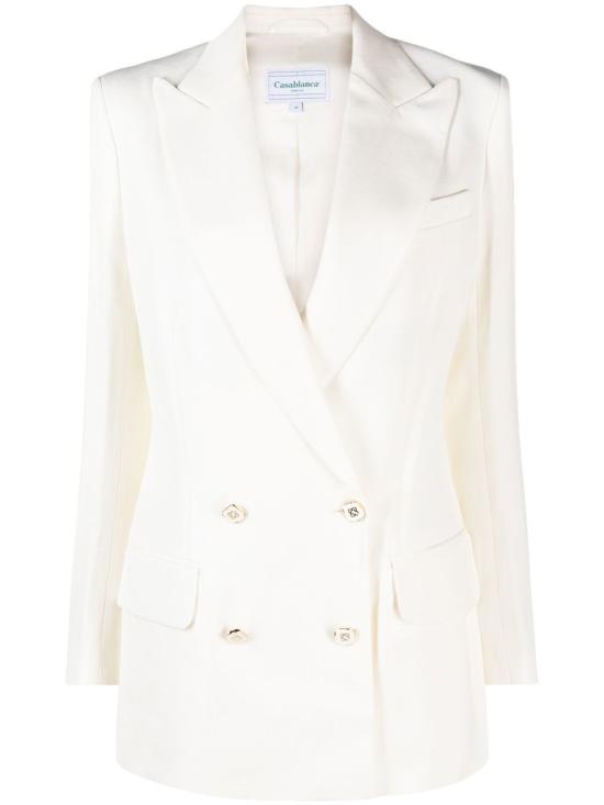  카사블랑카 수트 자켓 WF22JK04301 OFFWHITE White