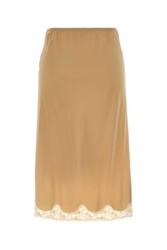 26SS 생로랑 미디 스커트 851414Y100W 2965 BEIGE - SAINT LAURENT