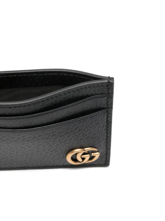 26FW 구찌 GG 마몽 레더 머니 클립 436022 DJ20T1000 Black - GUCCI