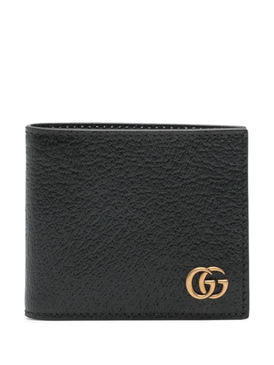 26FW 구찌 GG 마몽 레더 반지갑 428726 DJ20T1000 Black