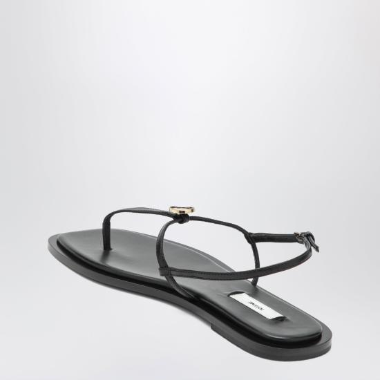 26FW 토템 샌들 263 WAS0336LE0210 Black - TOTEME