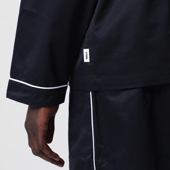 26FW 테클라 라운지 웨어 ST SHIRT LS 312CO Blue - TEKLA