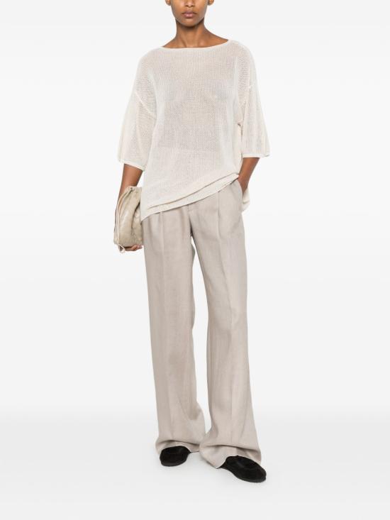 26SS 안토넬리 피렌체 스웨터 41745Q01907 20200 Bianco - ANTONELLI FIRENZE