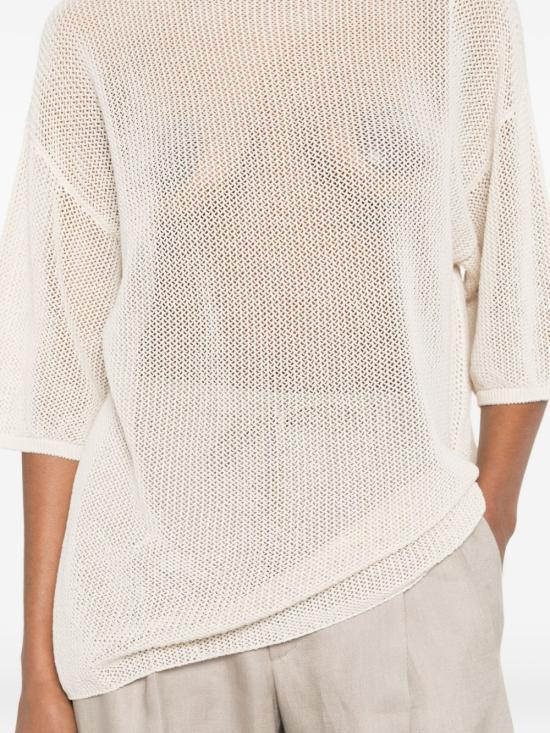 26SS 안토넬리 피렌체 스웨터 41745Q01907 20200 Bianco - ANTONELLI FIRENZE