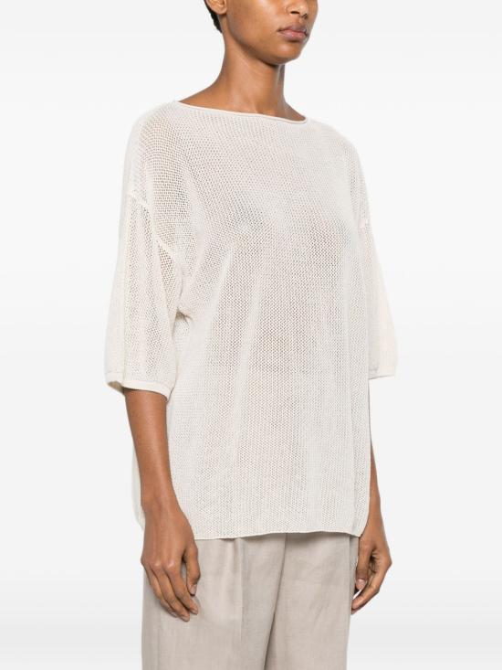 26SS 안토넬리 피렌체 스웨터 41745Q01907 20200 Bianco - ANTONELLI FIRENZE