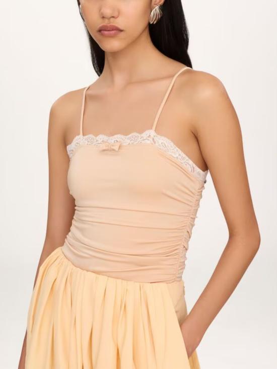 26SS 끌로에 바디수트 티셔츠 CH26UBD33989 6H6 Pink - CHLOE