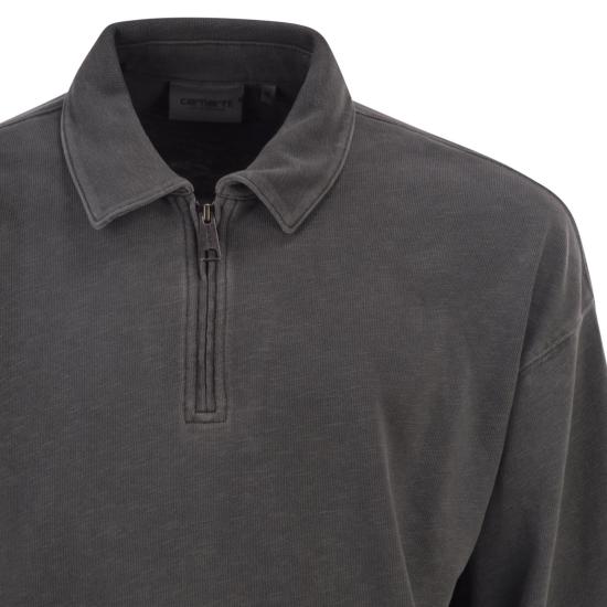 26FW 칼하트 폴로 티셔츠 I036893 BLACK - CARHARTT