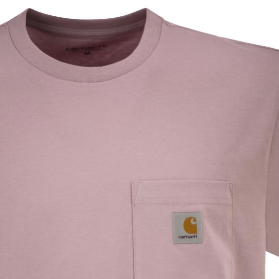 26FW 칼하트 숏슬리브 포켓 티셔츠 I030434 PINK - CARHARTT