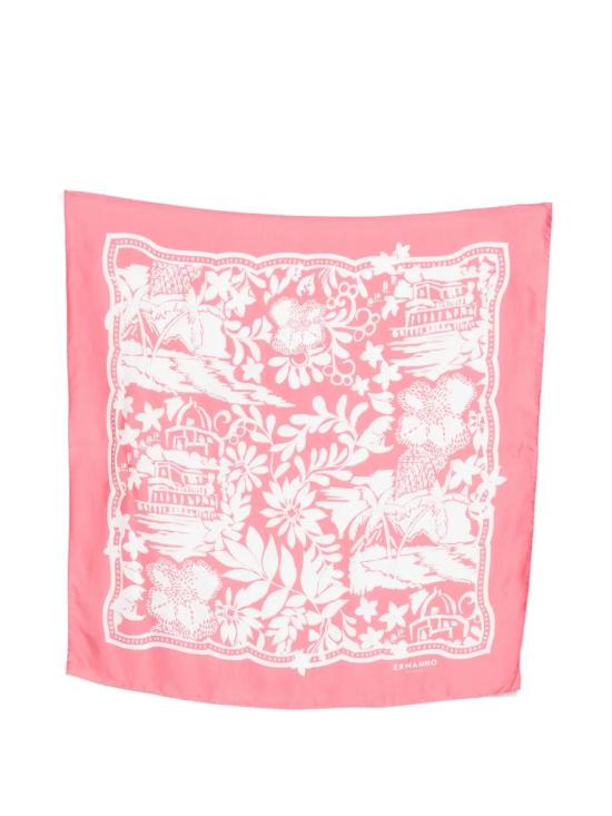 26SS 에르마노 피렌제 머플러/스카프 D48ER002EC9 MFB36 Pink
