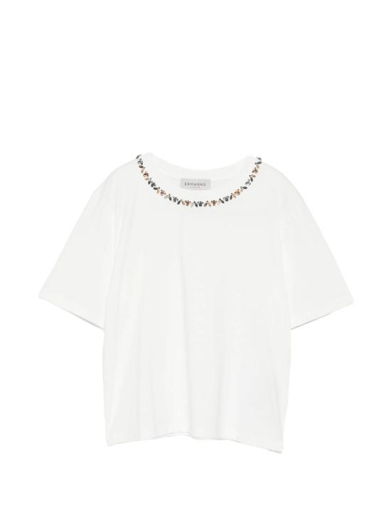 26SS 에르마노 피렌제 반팔 티셔츠 D48EL027EE5 MF010 White