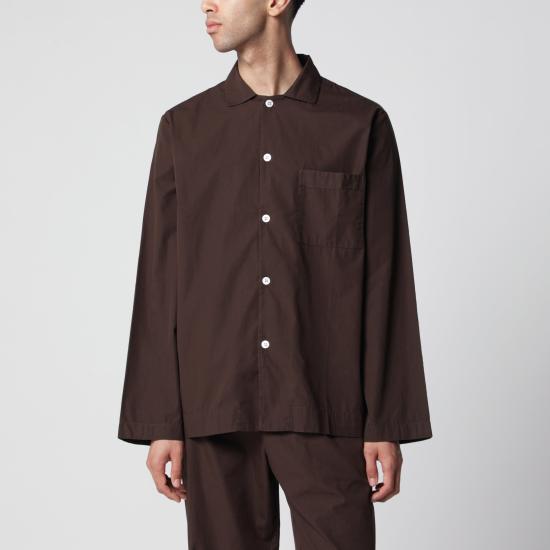 26FW 테클라 라운지 웨어 PPL SHIRT LS 137CO Brown