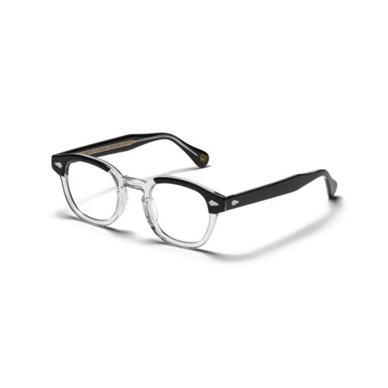  모스콧 안경 메탈릭 액센트가 돋보이는 투톤 라운드 모스코트 안경 - MOSCOT