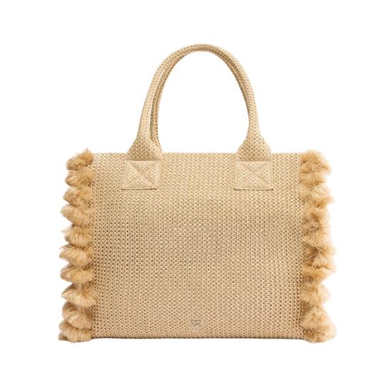 26SS 핑코 토트백 106673A39YHZ3Q Neutrals - PINKO