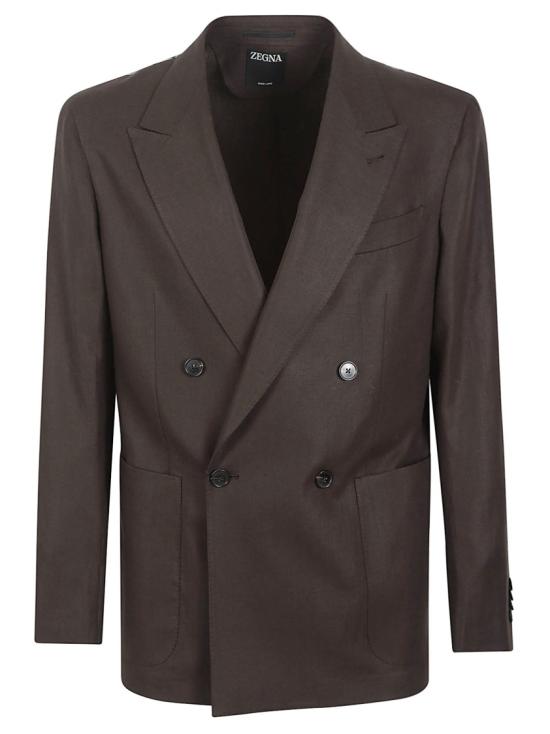 26SS 에르메네질도제냐 수트 자켓 373528A31DJ3S07R Brown