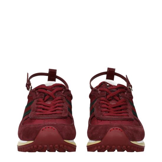 25SS 구찌 리모션 레이스업 스웨이드 스니커즈 832918AAEZM6144 - GUCCI