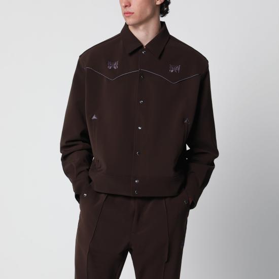 26SS 니들스 자켓 SX223PL Brown