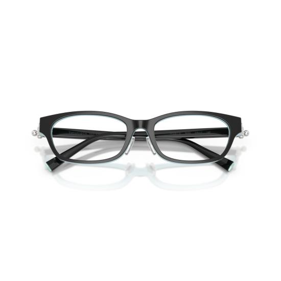 26SS 티파니앤코 안경 밝은 파란색 디테일이 있는 직사각형 안경 - TIFFANY & CO