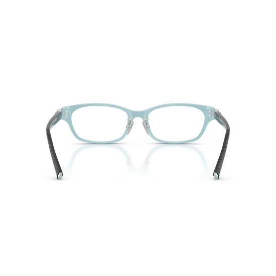 26SS 티파니앤코 안경 밝은 파란색 디테일이 있는 직사각형 안경 - TIFFANY & CO