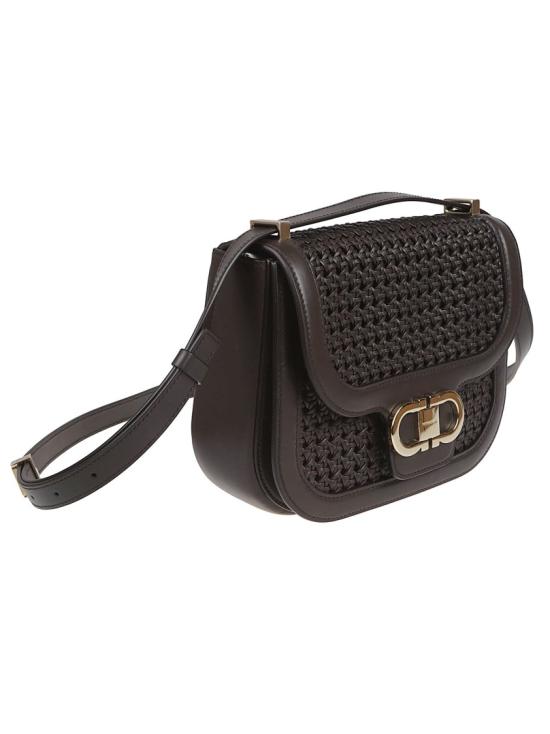 26SS 살바토레 페라가모 크로스백 792923 001 Brown - SALVATORE FERRAGAMO