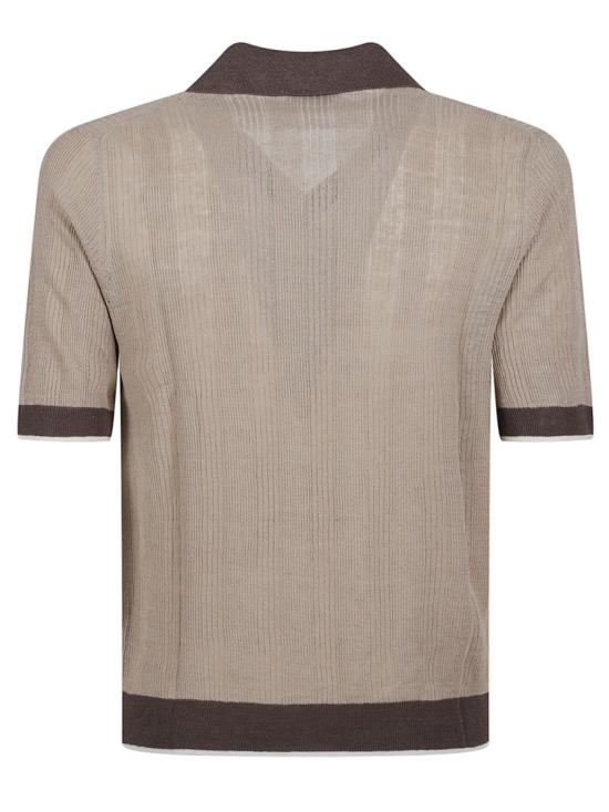 26SS 발렌타인 폴로 티셔츠 B2H03214L1394017 Brown - BALLANTYNE